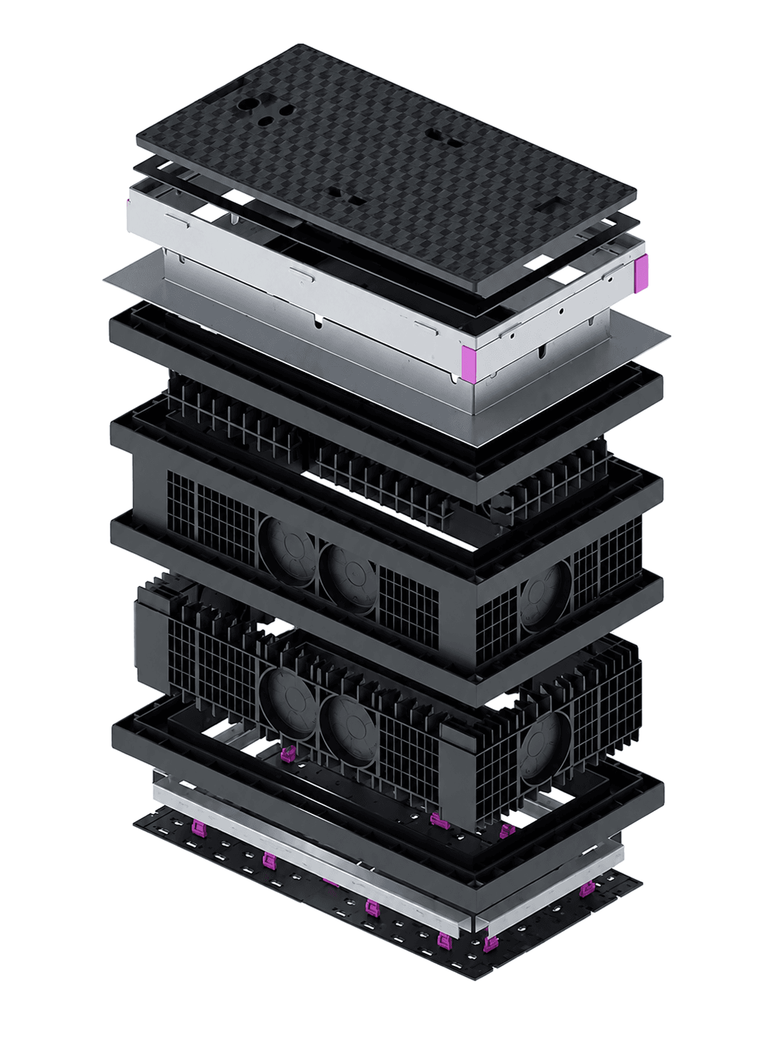 FODIS Box modular underground manhole system